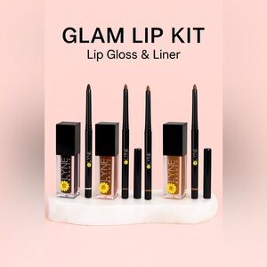 Glam Lip Gloss & Liner Kit